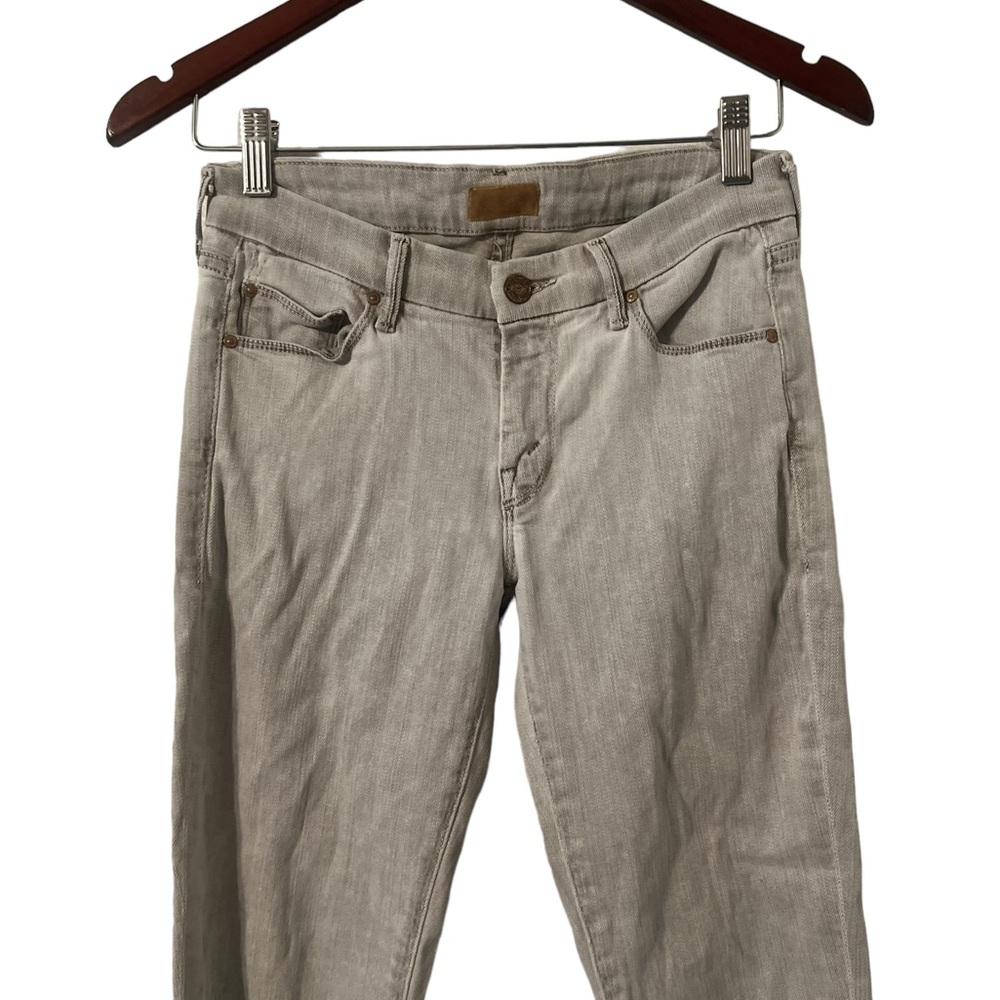 ✨ MOTHER The Looker Pop Gray Skinny Jeans - Picture 8 of 10